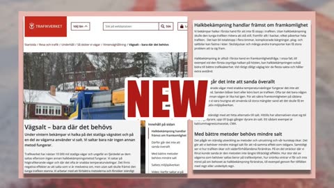 Fact Check: Sweden Did NOT Switch To Red 'Edible Road Salt' Made Of Beet Extract And Starch