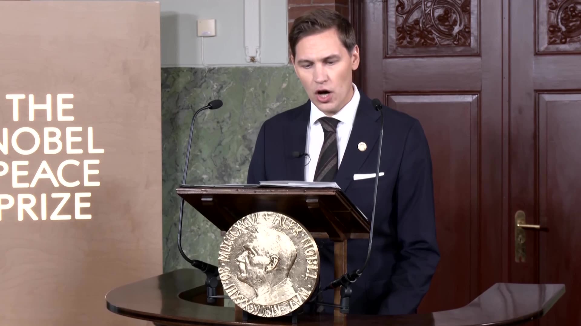 Venezuelas Maria Corina Machado awarded 2025 Nobel Peace Prize