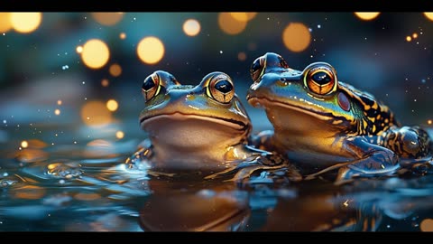 Frog wants to dance