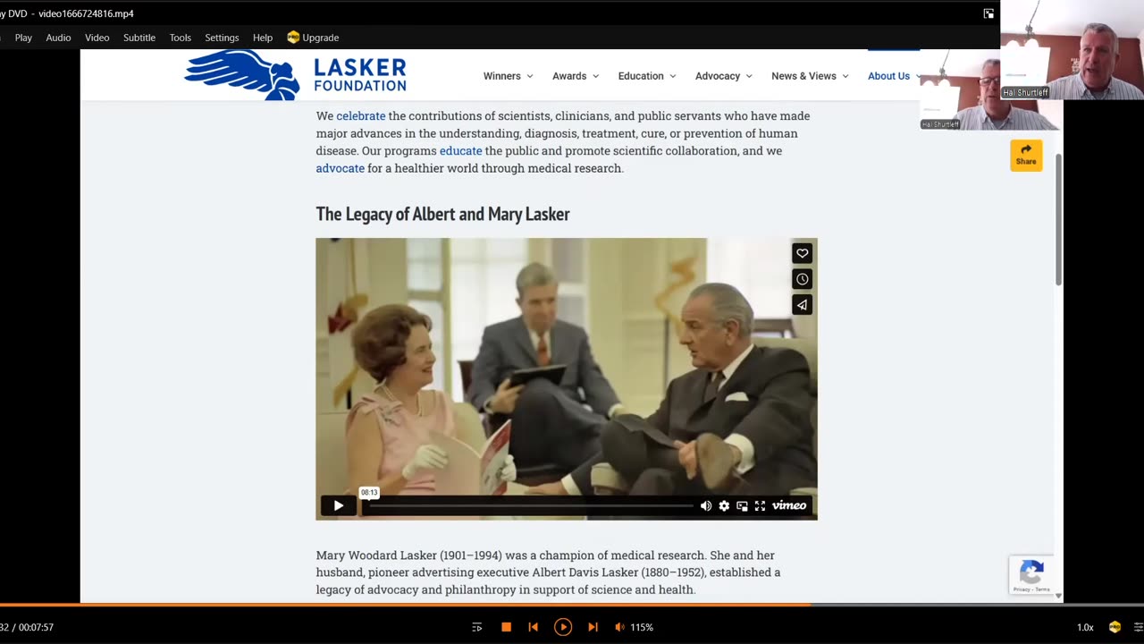 Why Won't the Lasker Foundation Admit That It's Founders Were Militant Racists?