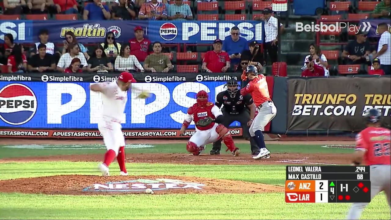 Resumen Caribes vs Cardenales | 23/11/25
