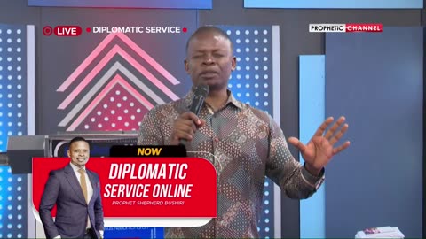 Diplomatic Service LIVE - ECG - The Jesus Nation Church - PROPHET SHEPHERD BUSHIRI 10.03.2025