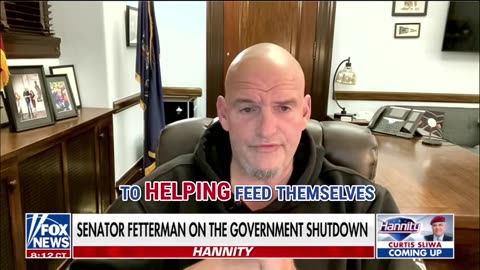 COUNTRY OVER PARTY': Democrat Sen. Fetterman speaks out against members of his own party
