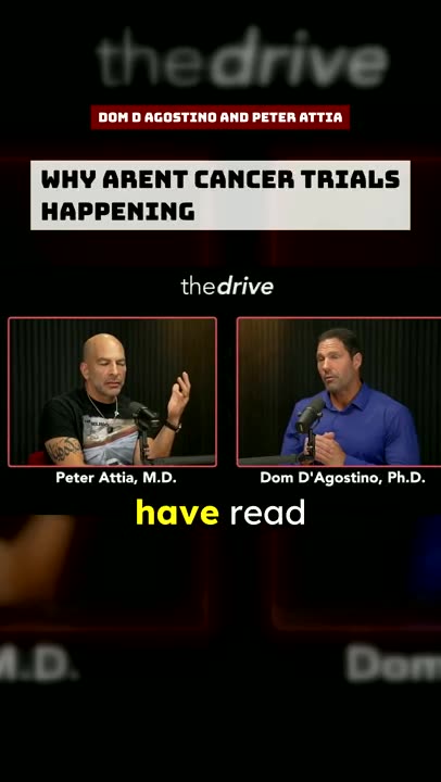 Killing Time: Cancer Research Stalled - Dom D Agostino and Peter Attia #cancerresearch #oncologists