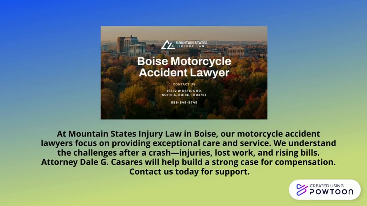 Boise motorcycle accident attorney