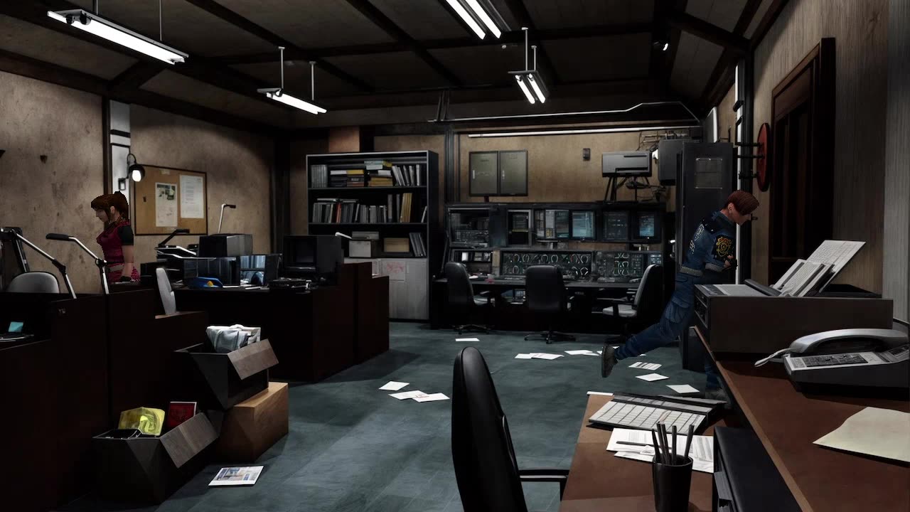 RESIDENT EVIL 2 1998 LIVE LEON KNIFE ONLY PART ONE NORMAL MODE