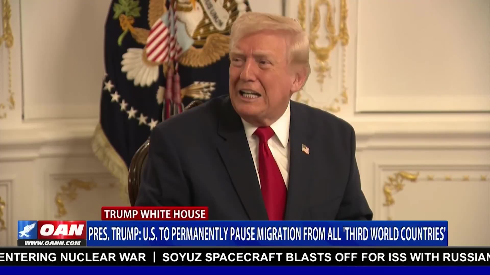 President Trump Calls for a “Permanent Pause” on Migration