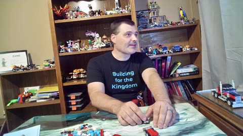 Building for the Kingdom One Brick at a Time Flatbed Truck