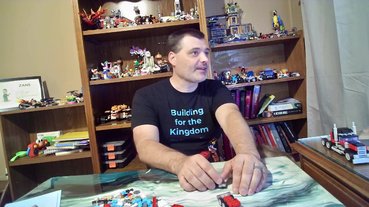 Building for the Kingdom One Brick at a Time Flatbed Truck