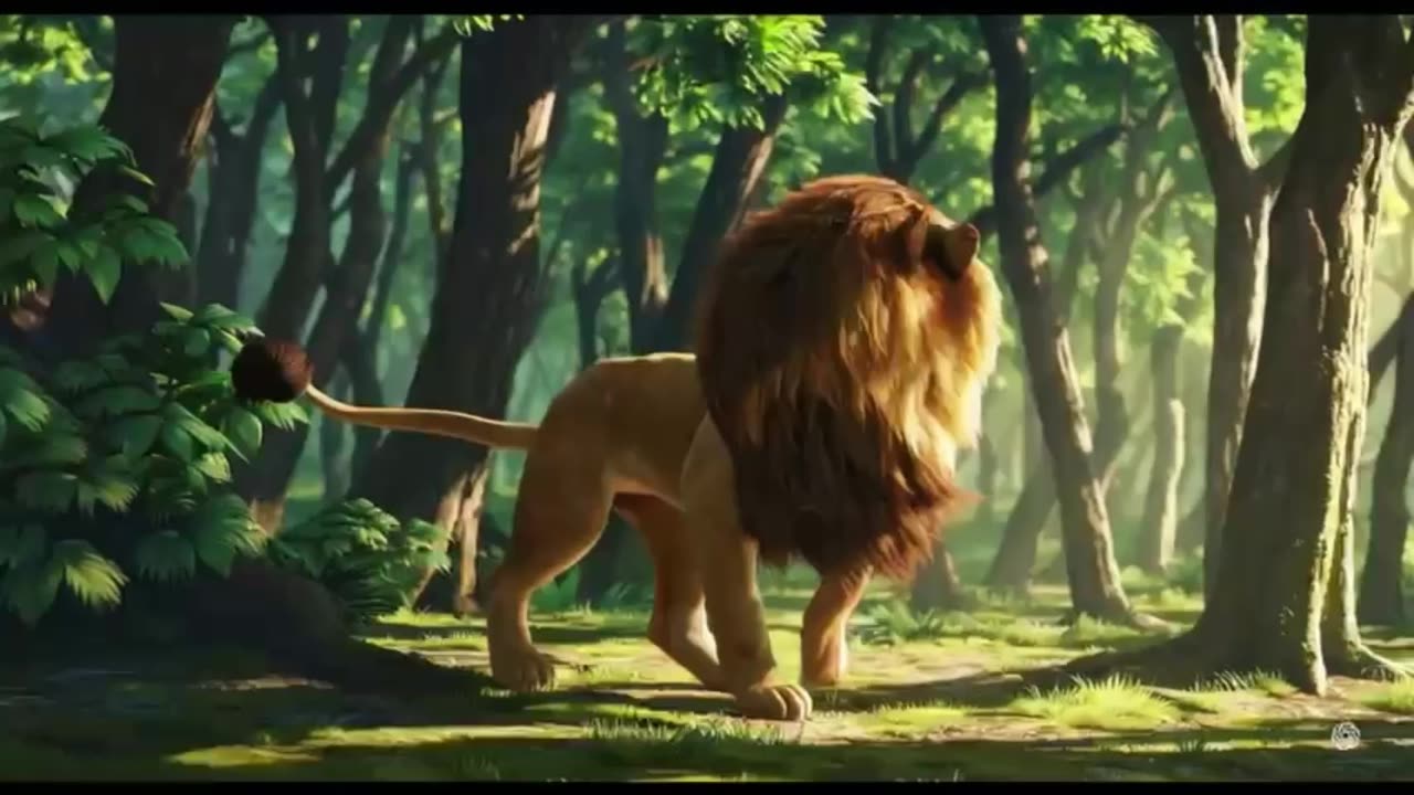 Mufasa (lion) funny dancing like human