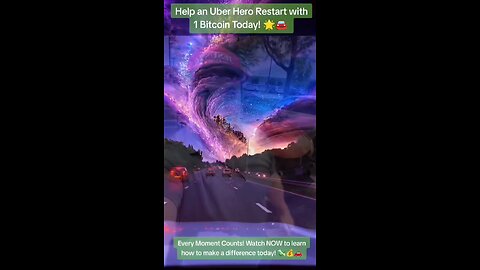 ✨ 1 Bitcoin can change his life! Join the movement! 🚗💖