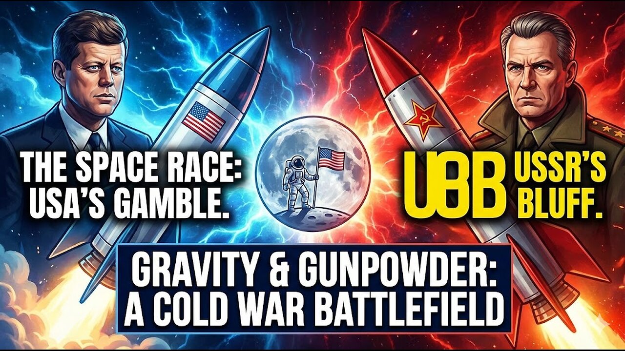 चाँद पर कदम या जंग का ऐलान? America vs Russia की असली लड़ाई | Home Bound Historian