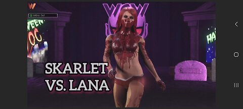 Skarlet vs. Lana WWE 2K22