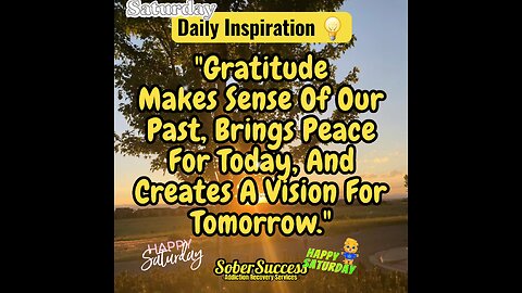 🗣Stay Grateful & Make It Happen Today‼️ #DailyInspiration #SobrietyTips #MorningQuote #SoberCoach
