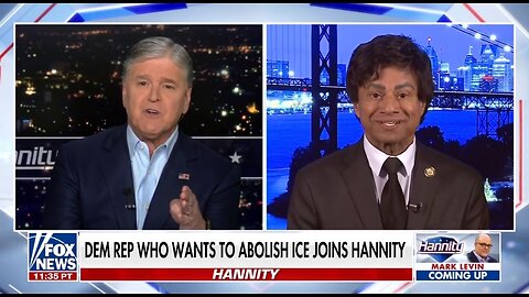 Hannity UNLOADS on Rep Shri Thanedar