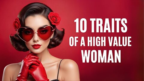 10 Traits of a High Value Woman