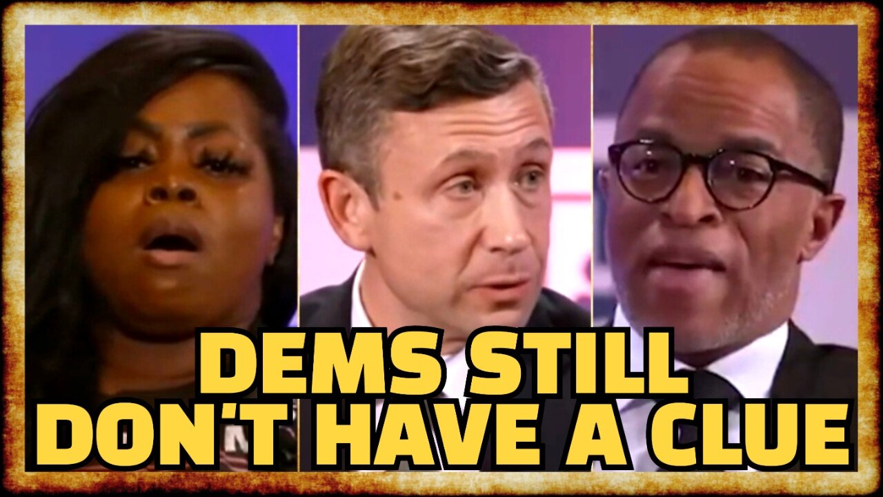 Democrats CLUELESS at DNC Forum Amid RECORD LOW Popularity