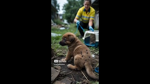 Rescue Puppy Gets a Forever Home #PuppyRescue, #AnimalRescue, #DogRescue, #HeartwarmingShorts