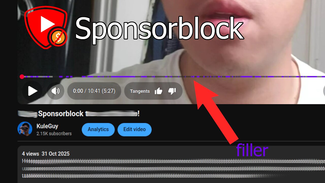 Using Sponsorblock to cut this video!