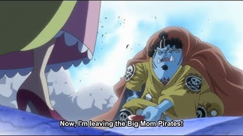 I can't be intimidated by a mere Emperor - Jimbei One Piece