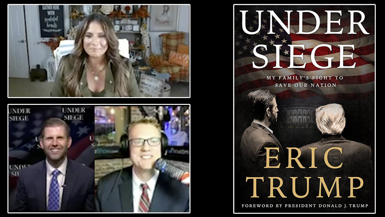 Under Siege | Amanda Grace, Eric Trump & Clay Clark Discuss America Under Siege & the Trump Family's Fight to Save America + Join Eric Trump at Clay Clark's Dec. 4-5 ThrivetimeShow.com Business Conference