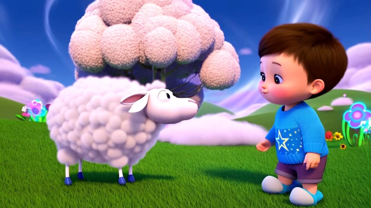 Ba Ba Cloud Sheep | A Fun & Fluffy Rhyme for Kids