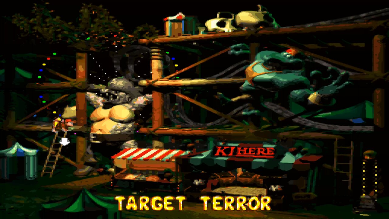 DONKEY KONG COUNTRY 2™ : DIDDY'S KONG QUEST™ / ACT 4. KRAZY KRAEMLAND / A4#2. TARGET TERROR! DK