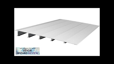 VEVOR Transitions Modular Entry Ramp 5" Rise Door Threshold Ramp Aluminum Threshold Review