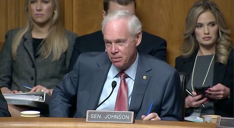 Senator Ron Johnson in HSGAC Hearing on DHS Secretary Nominee Kristi Noem 1.17.25