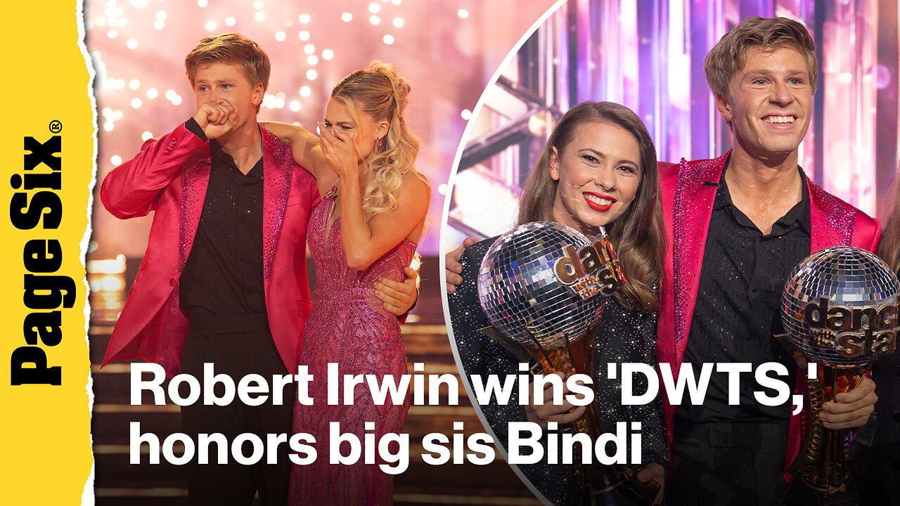 Robert Irwin wins DWTS, gives sister Bindi an emotional shoutout
