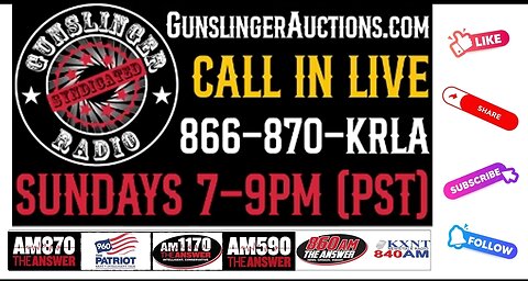 Gunslinger Radio Show Segments - 03-09-25 Seg 06