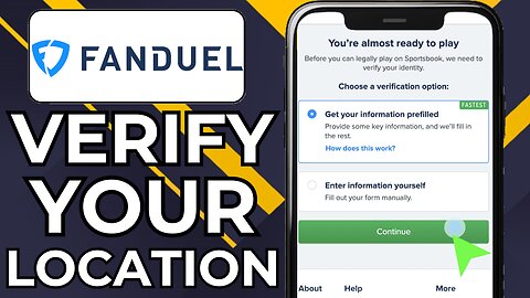 HOW TO FIX LOCATION NOT VERIFIED ON FANDUEL