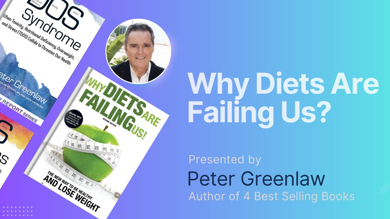 Why Diets are Failing Us | Peter Greenlaw: Author of 4 Best Selling Books | R2M Protocol