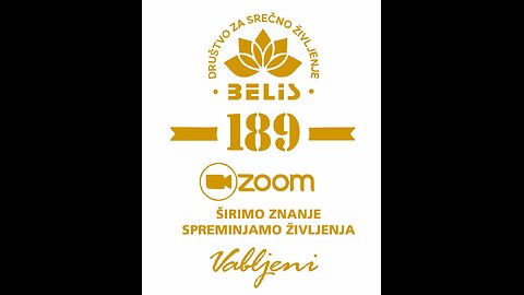 189. LIVE - Društvo za srečno življenje BELIS - NEOBDELANO