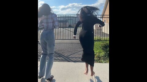 Dance Tay & Deanna 💃🏽💃🏽 Praise chant - the devil don’t like it #praisebreak