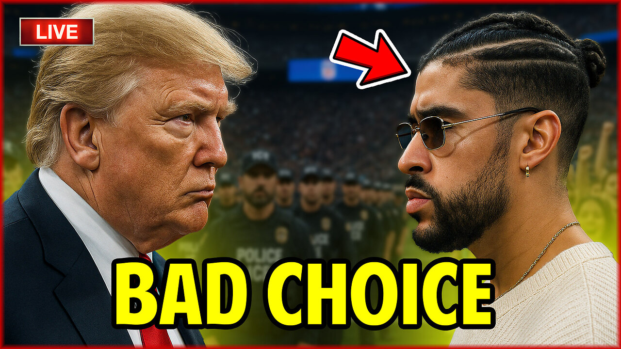 🔴 TRUMP Furious Over Bad Bunny Super Bowl Halftime Show