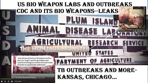 BREAKING , BIO WEAPONS UPON US,CDC,CHICAGO,KANSAS...TB...