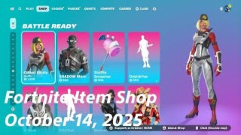 Fortnite Item Shop|October 14, 2025