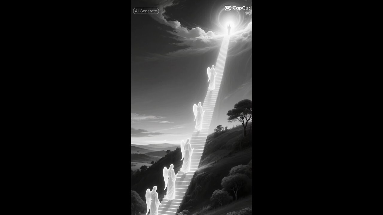 “He had a dream in which he saw a stairway resting on the earth, with its top reaching to heaven