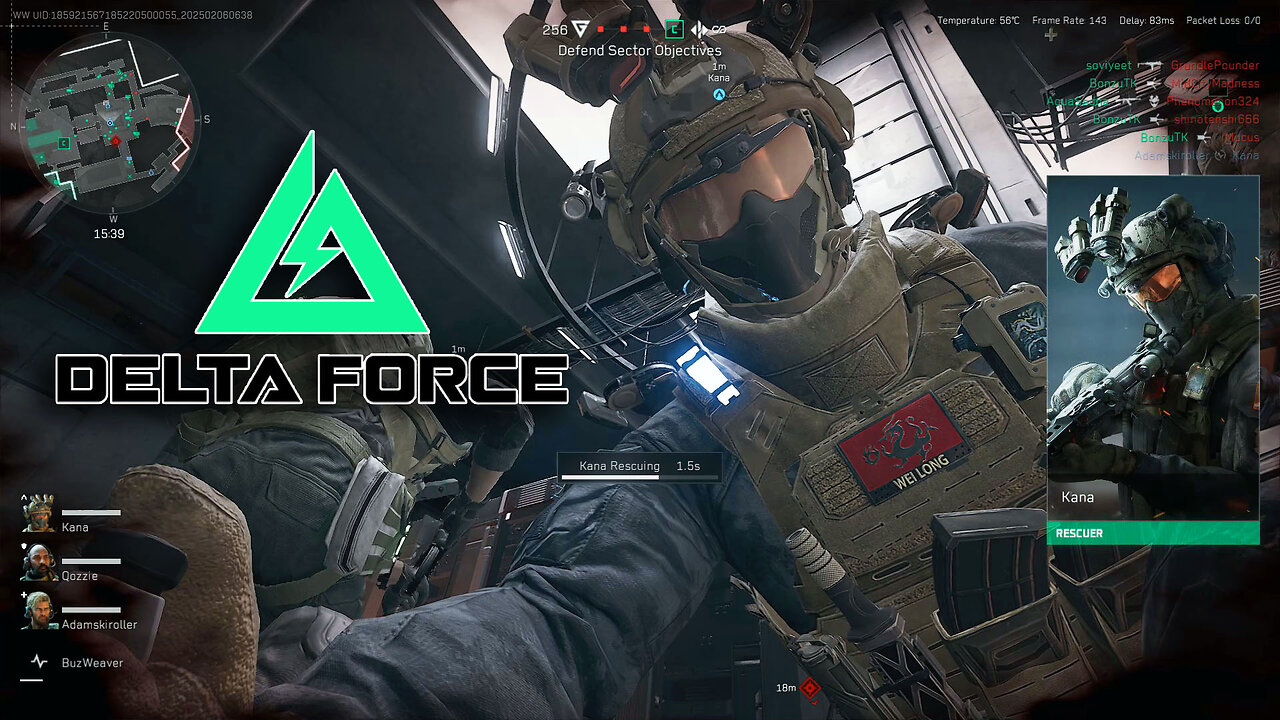 Delta Force Open Beta Team Play Luna AUG and Volt Arrows