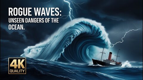 Rogue Waves: The Ocean's Deadliest Mystery 🌊🌪️ | Real Stories & Shocking Science! 🚢😱