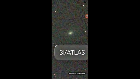 image of 3IATLAS interstellar comet