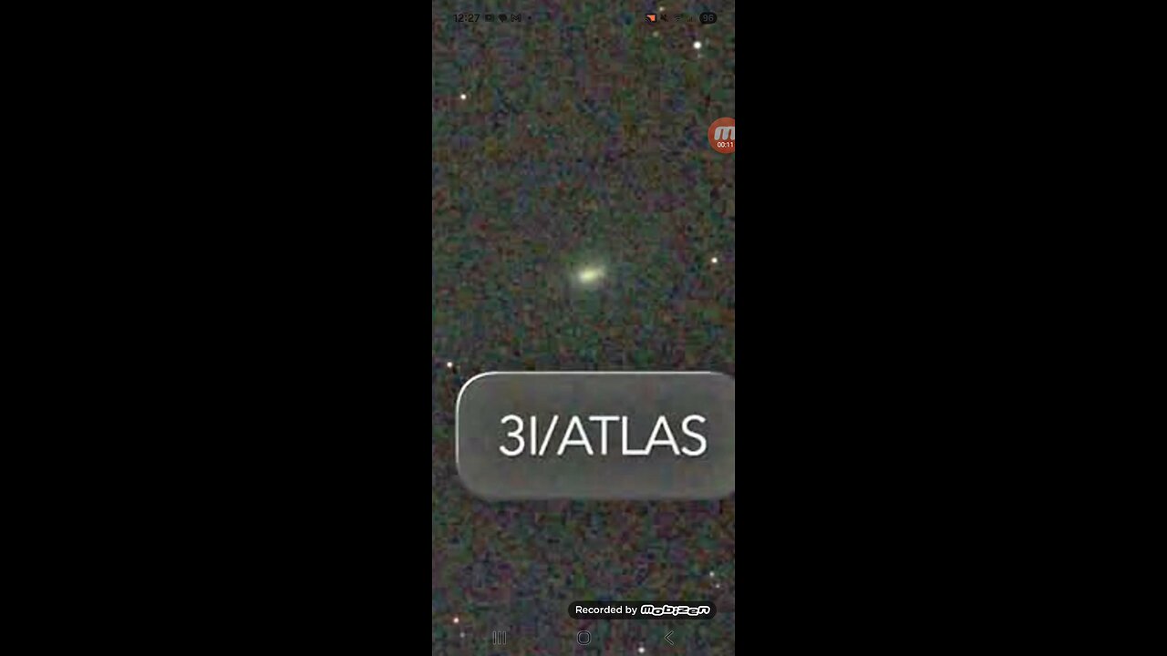 image of 3IATLAS interstellar comet