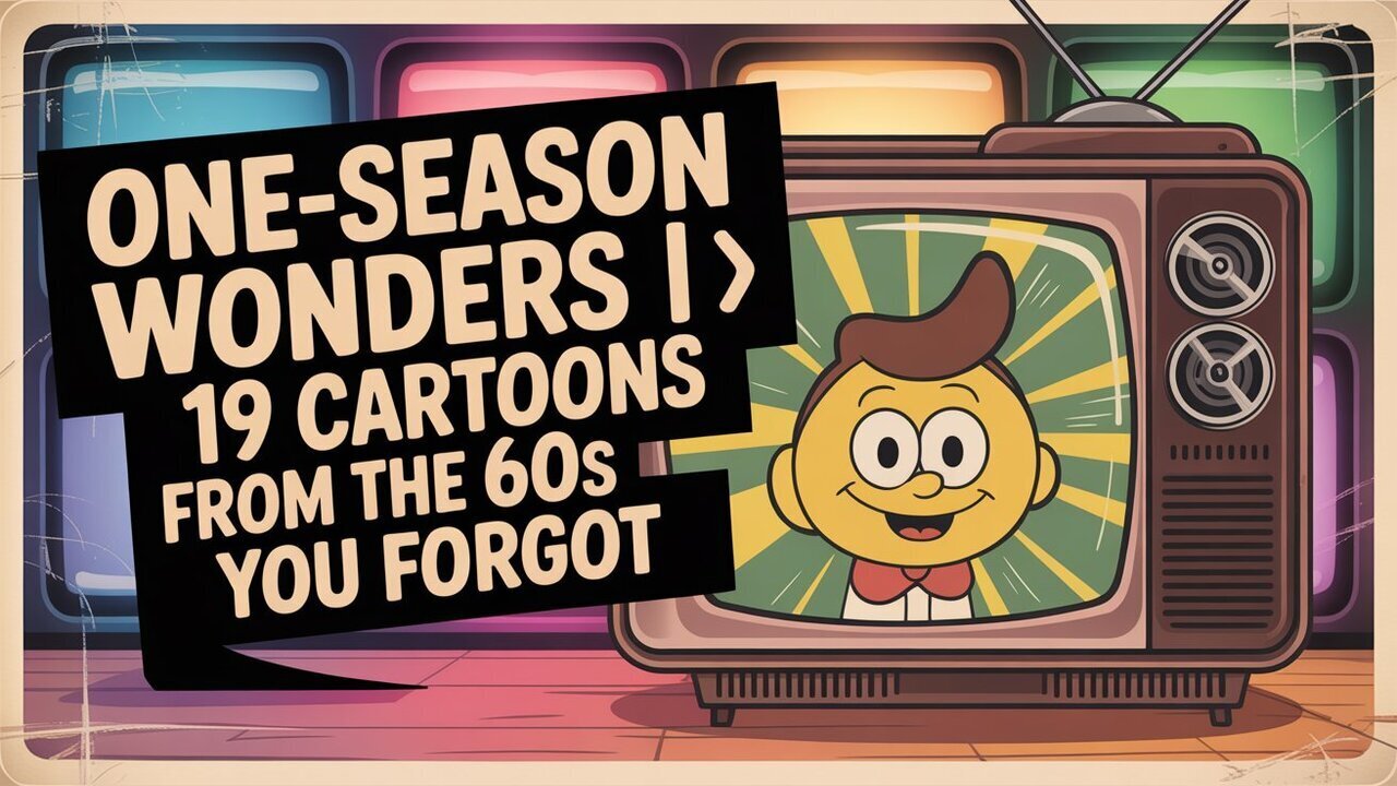 19 Forgotten 60s Cartoons That Disappeared After One Season