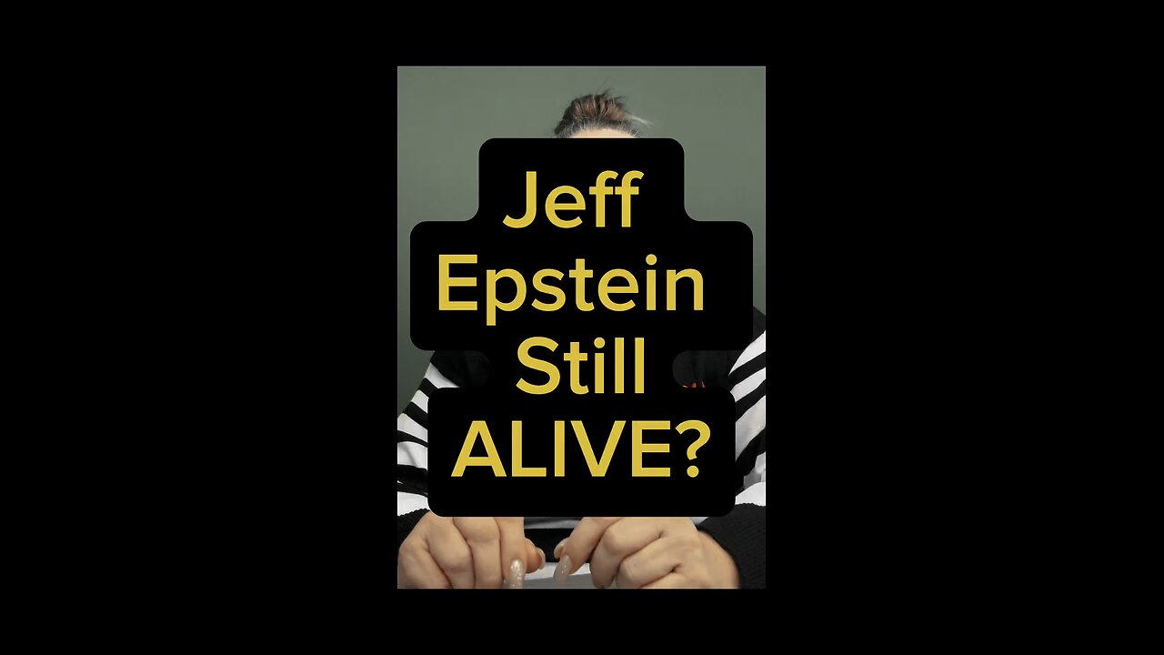 Jeff Epstein Still ALIVE? 😳