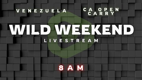 Monday Weekend Watch Party | Livestream 8am