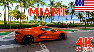 Miami Ocean Drive Walk 4K