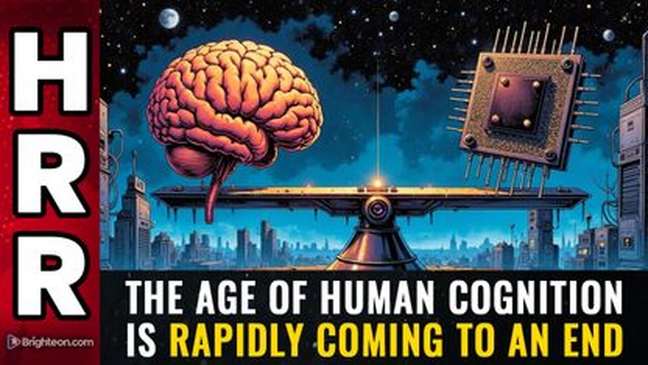 The age of human cognition is rapidly coming to an end