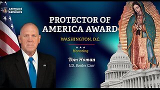 "Protector of America" Award Presented to US Border Czar Tom Homan for Rescuing Migrant Children