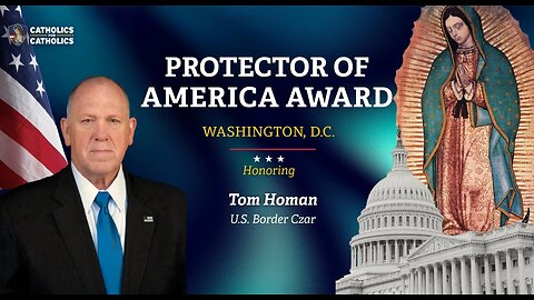 "Protector of America" Award Presented to US Border Czar Tom Homan for Rescuing Migrant Children